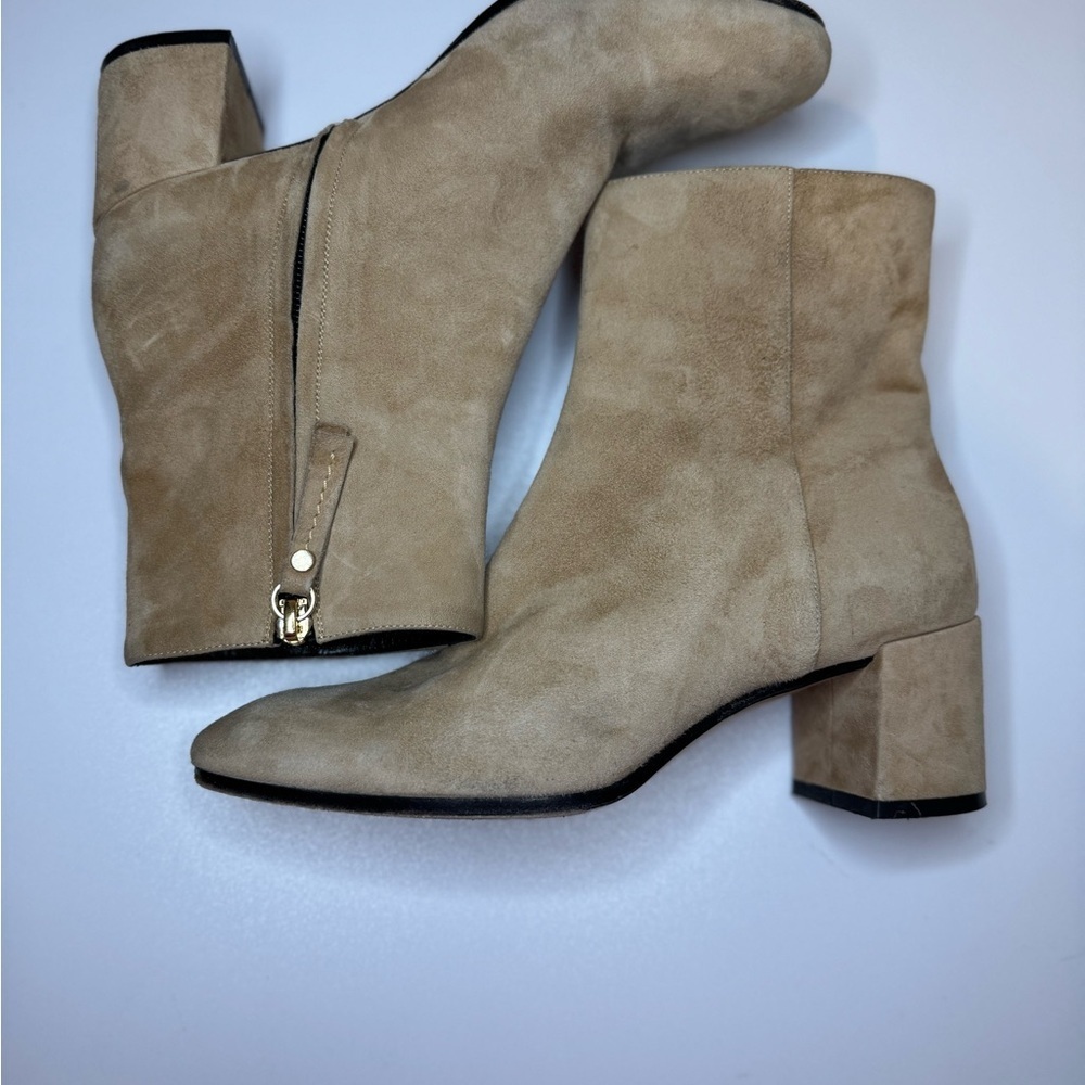M. GEMÍ The Corsa Boot tan suede ankle boot size 38 - Picture 6 of 9